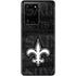NFL New Orleans Saints Black & White Galaxy S20 Ultra 5G Skin